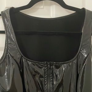 Black Wet-Look Body Suit 🖤